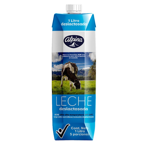 Leche Alpina Deslactosada x 1 lt
