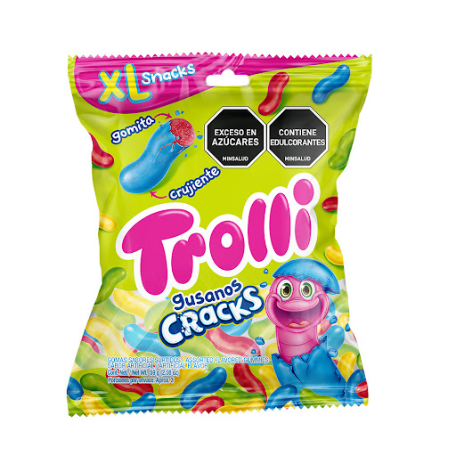Gomas Trolli Gusano Cracks XL Paquete x 59 gr