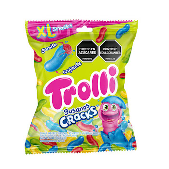 Gomas Trolli Gusano Cracks XL Paquete x 59 gr  