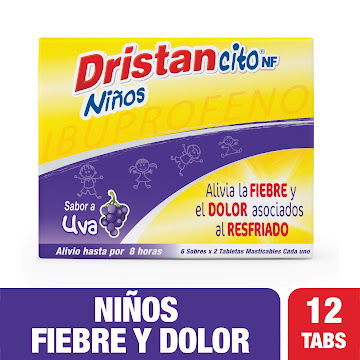 Dristancito Nf X   6sobres Tab Mastic Pfizer Ibuprofeno                  