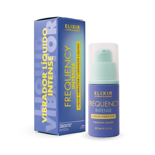 Frequency Intense Vibrador Liquido Elixir 15ml Elixir Caja x 15