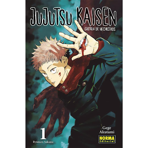 Jujutsu Kaisen No. 1 Editorial Norma Libro x 1.0 JUJUTSU KAISEN 1   Autores:Gege Akutami  Colecciones:CÓMIC MANGA  Editoriales:NORMA Editorial  Series:JUJUTSU KAISEN   ¡LLEGA JUJUTSU KAISEN, EL SHÔNEN QUE ESTÁ CAUSANDO FUROR EN JAPÓN!  Yûji Itadori 