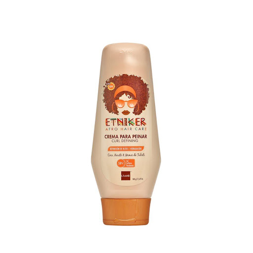 CREMA DE PEINAR ETNIKER 500GR ETNIKER 500gr x 1 L´MAR pensando en la diversidad de estos y sus características, ha desarrollado una línea única y eféctiva; para darle vida y despertar el atractivo de la mujer afro. La crema para peinar curl definin