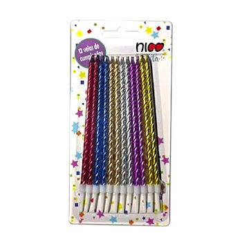 Vela Nico Tradicional 002 x 1 und  