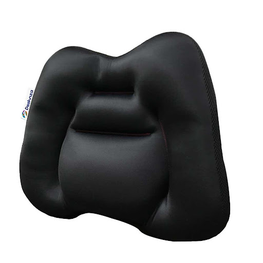 Cojín Desknza Lumbar Advanced Fit Ultrafresh microperlas 1 Und Desknza Unidad x 1 Cojín relleno de Microperlas, ergonómico para dar soporte en la espalda, su forma permite que la parte lumbar mantenga la curva apropiada, el tronco y hombros tengan la información necesaria para tene
