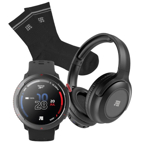 Combo Smartwatch Con Audifonos Y Medias Como Obsequio Cubitt Caja y bolsa x 3 