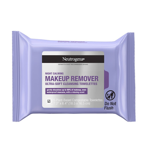 Toallitas Desmaquillantes Neutrogena Night Calming Paquete x 25 und