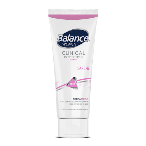 Desodorante Balance Maxi Crema Clinical Care Mujer x 70 gr