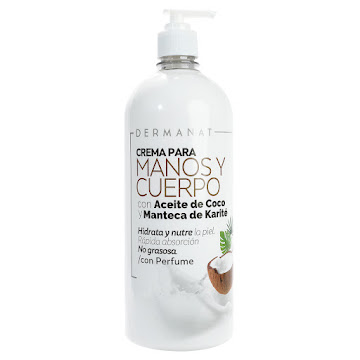 Solo Online Crema Dermanat Manos Y   Cuerpo X 1litro 