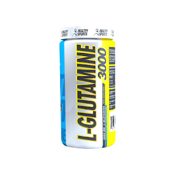 L-Glutamina Healthy Sports 3000 mg Frasco x 120 Cápsulas  
