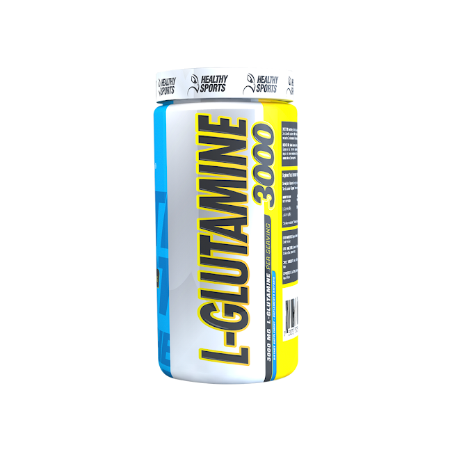 L-Glutamina Healthy Sports 3000 mg Frasco x 120 Cápsulas  