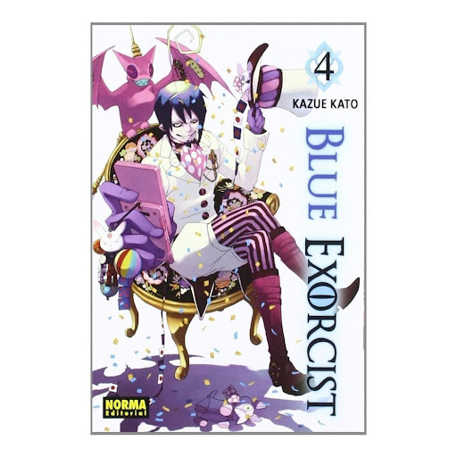 Blue Exorcist No. 4 Editorial Norma Libro x 1.0 BLUE EXORCIST 04  Autores:Kazue Kato  Colecciones:CÓMIC MANGA  Editoriales:NORMA Editorial  Series:BLUE EXORCIST  ISBN 9788467908114 Fecha de venta 24/2/2012 Formato Tapa blanda con sobrecubierta Num 