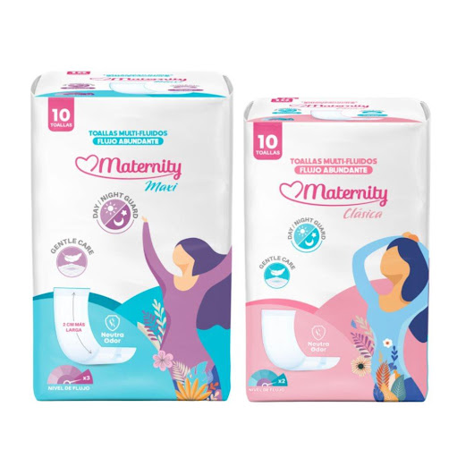 Toallas Higienicas Maternity Combo Promoción 2 Paquetes Maternity paquete x 10 undefined