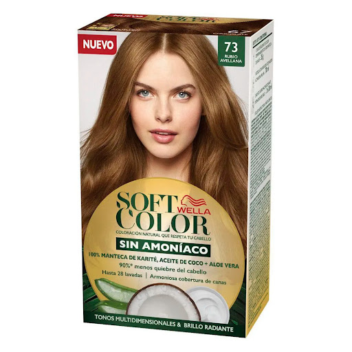 Tinte Wella Soft Color Avellana N° 73 Sin Amoniaco x 1 und