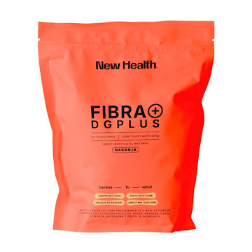 Fibra Fiber + Digeplus NewHealth Sabor Naranja x 600 gr  