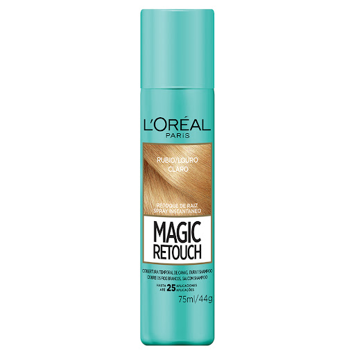 Retocador Magic Retouch Rubio Claro Medio Spray x 75 ml