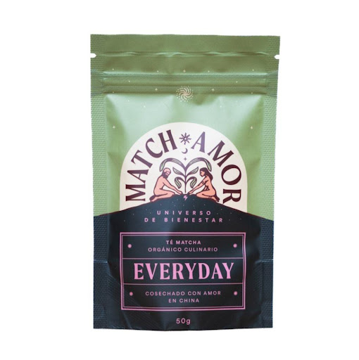 Té Matcha Everyday  Matchamor Doypack x 50gr x 50gr Té Matcha Everyday rico en antioxidantes, vitaminas y minerales que pueden ayudar a mejorar la salud del corazón, promover la pérdida de peso, aumentar la energía y fortalecer el sistema inmunológico.