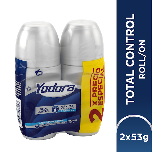 **Oferta Precio Especial Desodorante Roll On Hombre Total Control x2 Und x53gr