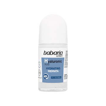Desodorante Babaria Active Ácido Hialurónico Roll On x 50 ml  