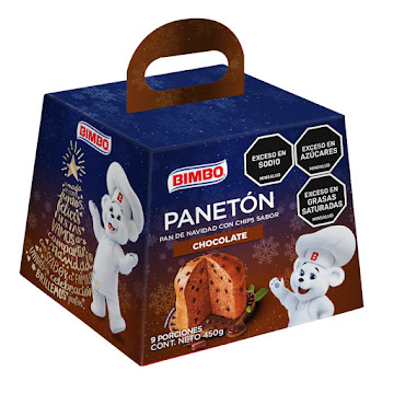 Paneton Bimbo Chips De   Chocolate X 450gr 