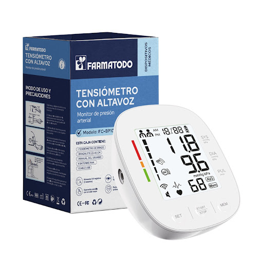 Tensiometro Digital Con Altavoz Farmatodo