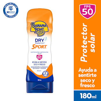 Protector Solar Banana Boat Dry Balance Sport FPS 50+ x 180 ml  