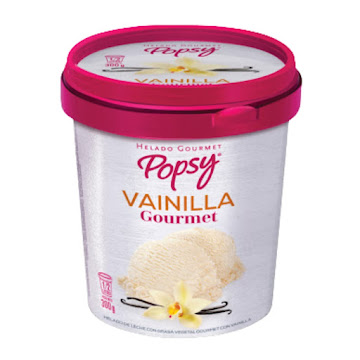 Helado Popsy Vainilla Gourmet x 300 gr  