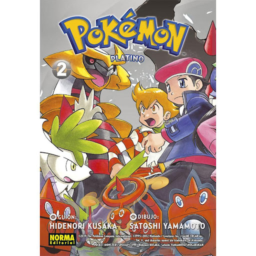 Pokemon 23. Platino 2 Editorial Norma Libro x 1.0 POKÉMON 23. PLATINO 02   Autores:Hidenori Kusaka, Satoshi Yamamoto  Colecciones:CÓMIC MANGA  Editoriales:NORMA Editorial  Series:POKÉMON   ¡PLATINO, DIAMANTE Y PERLA SE PREPARAN PARA ENTRAR EN EL MUND