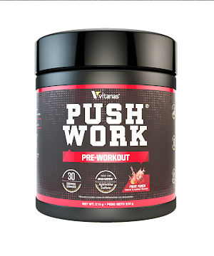 Alimento En Polvo Push Work Pre-Out Vitanas Sport x 210 gr  