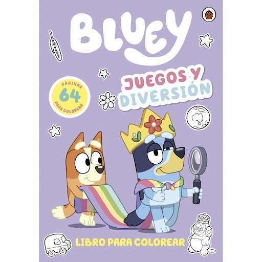 Bluey Juegos Y Diversión. Libro Para Colorear Altea Libro x 1.0 Bluey Juegos Y Diversión. Libro Para Colorear  Colorea a las Abuelitas, el juego de la Pluma Mágica, un viaje a la Isla Alfombra y mucho más en este divertido libro para colorear.  Colección INFANTIL 