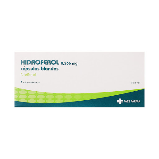 Hidroferol Calcifediol 0,266mg Faes Farma x 1 Cápsula