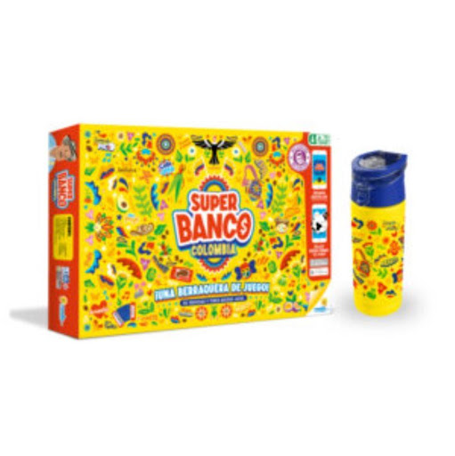 Oferta 77 - Botella 20 Oz 590 ml Super Banco + Super Banco Colombia RONDA CAJA x 1 Oferta 77 - Botella 20 Oz 590 ml Super Banco + Super Banco Colombia
Botella 20 Oz Super Banco
Práctica Botella 20 Oz Super Banco, para llevar bebidas, su cierre hermético nos da seguridad al transport