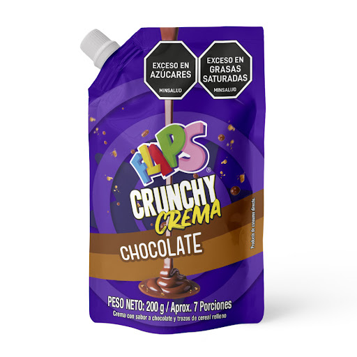 Crema de Chocolate Flips   Crujiente x 200 gr