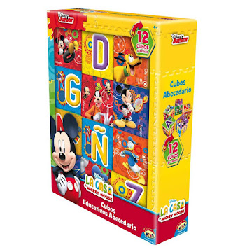 Solo Online Cubo Mickey Mouse Del   Abecedario X 1 Unidad 