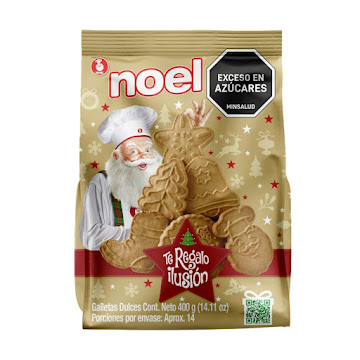 Galletas De Navidad Noel Bolsa x 400 gr  