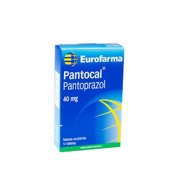 Pantocal Pantoprazol 40 mg Eurofarma Caja x 14 Tabletas  