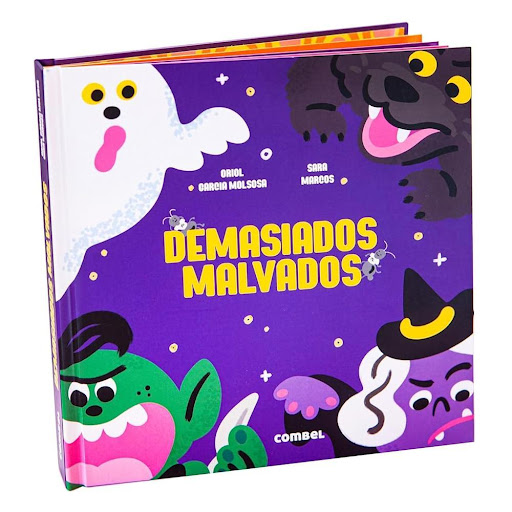 Demasiados Malvados (T.D) Combel Combel Libro x 1.0 DEMASIADOS MALVADOS td  Combel   ¡Cuidado!Los malvados de hoy y de siempre se escondieron en este libro.-¡Que miedo! ¿O quizás no?Adivina, adivina, ¿sabrás encontrarlos?¡Tira de las lengüetas y los ve