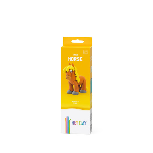 Masa Moldeable Hey Clay Caballo x 5 Colores Hey Clay Caja x 5 La masa moldeable Hey Clay está diseñada para sacarle el máximo partido al modelado, ya que es ligera, suave, maleable y agradable al tacto, lo que permite transmitir con precisión la personalidad de 