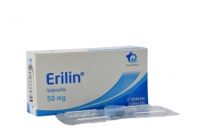 //ERILIN 50MG TABLETA CAJA X2TAB. TQ SILDENAFILO                        