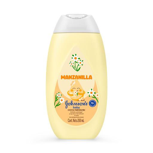 Crema Corporal Johnsons Baby Bebé Manzanilla Frasco x 200 ml