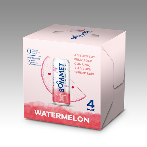 Agua con Gas Sommet 