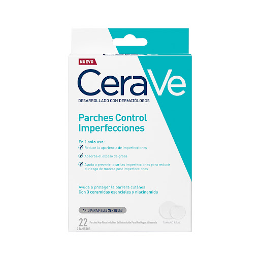 Parches Cerave Control Imperfecciones Caja x 22 und
