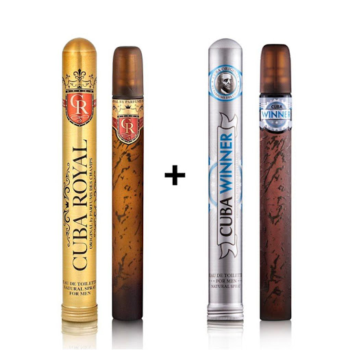 Cuba Royal Men Eau de Toilette 35 ml +  Winner Men Eau de Toilette 35 ml Cuba 35 ml + 35 ml x 2 Cuba Royal Men Eau de Toilette 35 ml +  Winner Men Eau de Toilette 35 ml