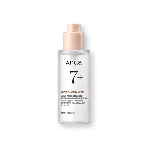 Serum Ligero Anua Rice 7 Ceramide Hydrating Barrier Serum Frasco x 50 ml