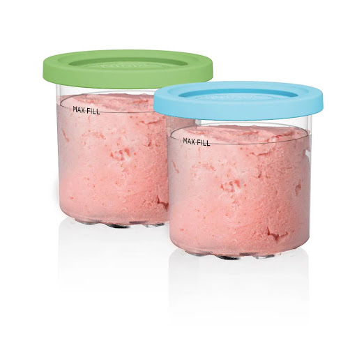 Vasos Con Tapas De Almacenaje De 473 Ml - Ninja Shark Ninja Caja x 2 ¡Más helado, más variedad, más practicidad! Los vasos de 473 ml con tapas Ninja® te permiten preparar, guardar y disfrutar tus creaciones favoritas en cualquier momento. Diseñados especialmente para t