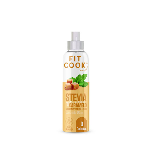 Endulzante Natural Stevia Fitcook Mary Mendez Caramelo x 60 ml