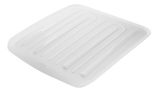 Tabla De Drenaje Rubbermaid Am Pequeño RUBBERMAID Papeleta x 1 DESCRIPCIÓN DEL PRODUCTO: Utiliza esta tabla de drenaje antimicrobiana con el escurridor de platos Rubbermaid para mantener las encimeras secas mientras los platos se secan. Su labio cuelga sobre el b