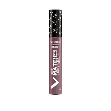 Labial Vogue Resist Mate Con Destellos Tono Galactica Tubo x 3 ml  