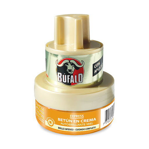 Betún en Crema Búfalo   Autobrillante Miel x 36 gr