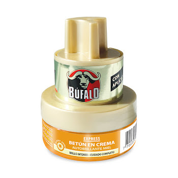 Betún en Crema Búfalo   Autobrillante Miel x 36 gr  